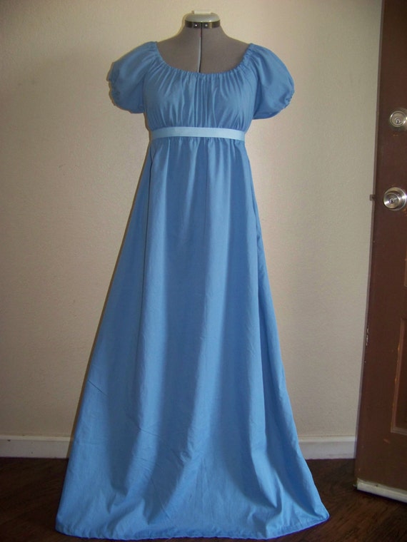 Jane Austen Regency Style Costume Dress 6/8 women by MiaandHerTutu