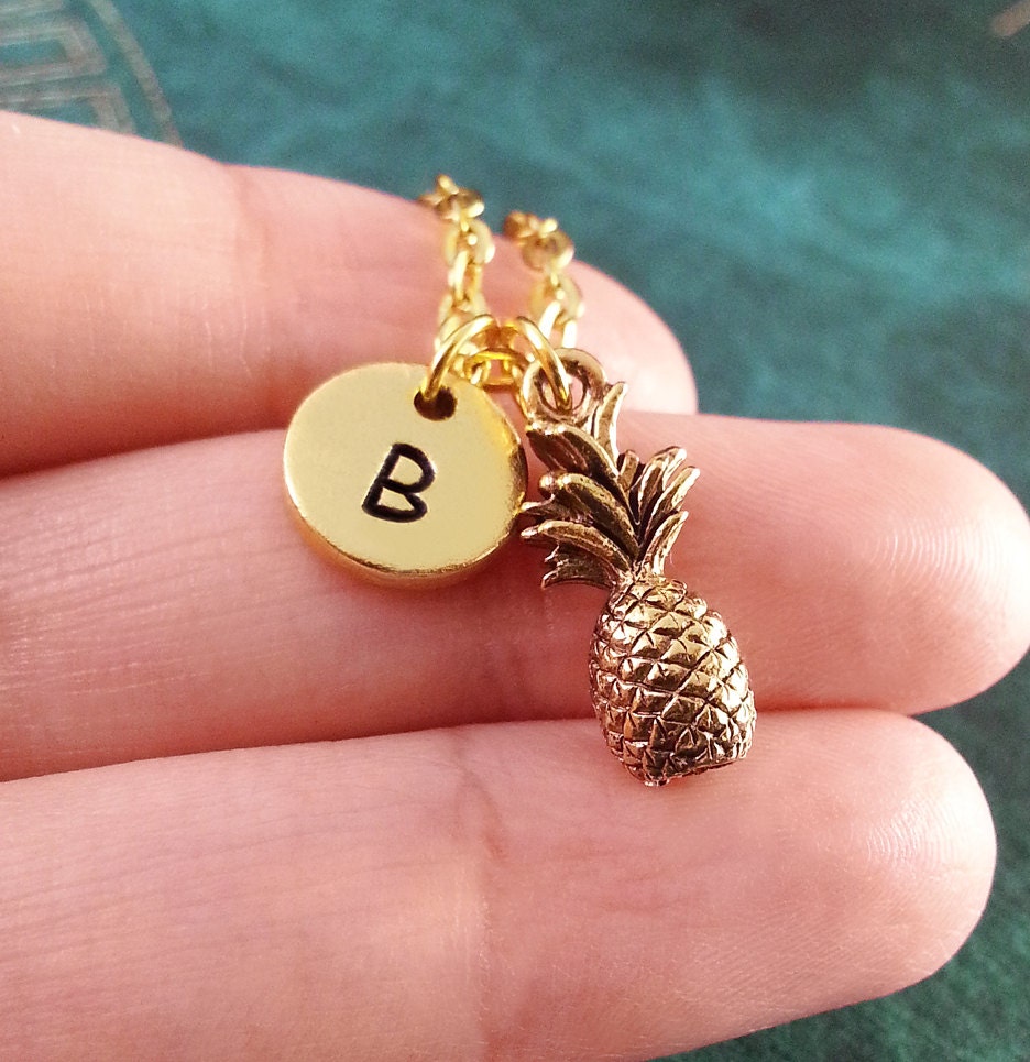 mini pineapple pop it keychain