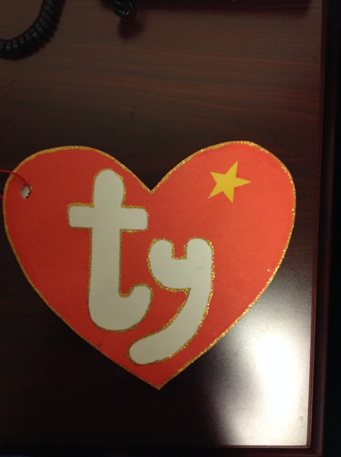 Pet Halloween Costume TY Beanie Babies Tag