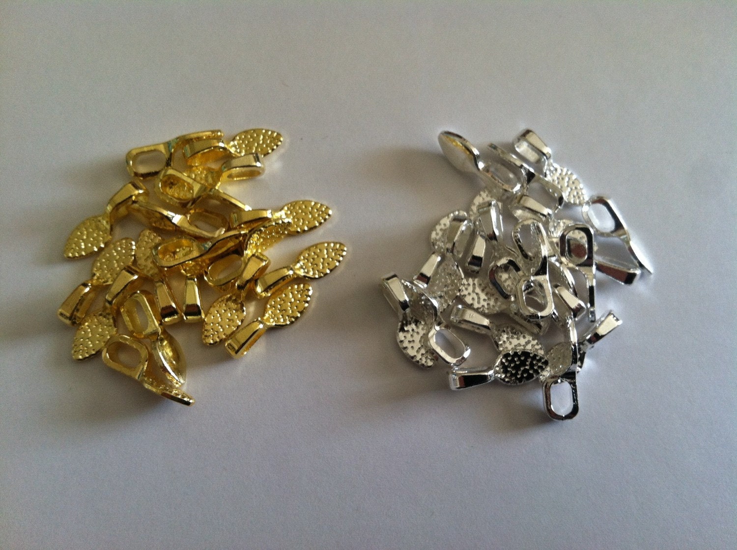 Necklace Bails GlueOn Bail Jewelry Making Parts by CrassandSass