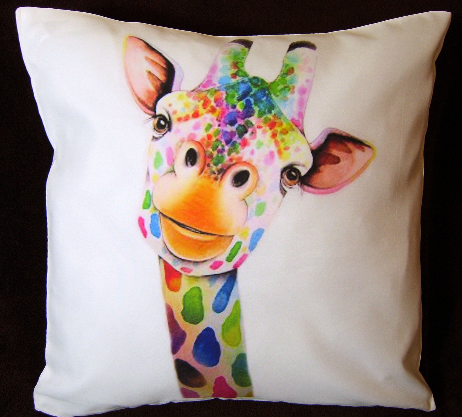 giraffe print cushion covers