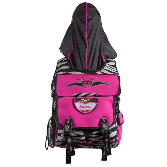 Personalized Hoodie Backpack Cool Girl by SuperMEbyDaphDaphSF