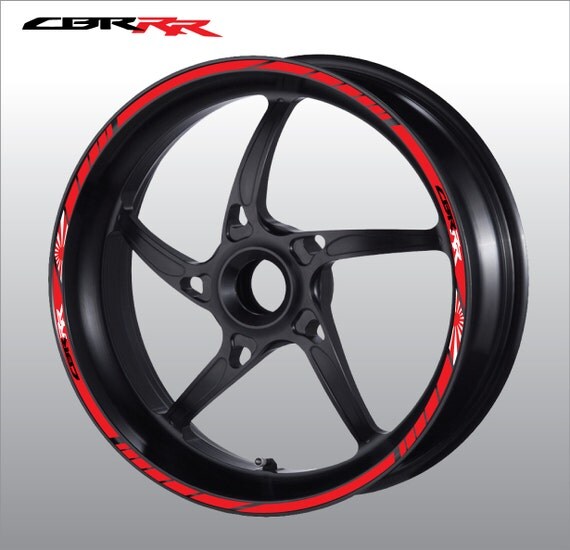 Honda wheel rim stickers #3