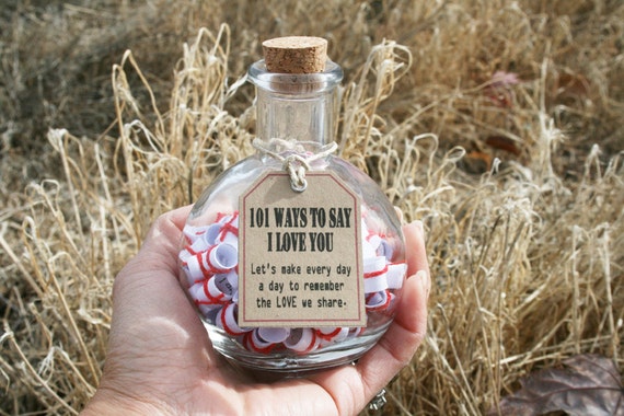 Unique Thoughtful Gifts MESSAGE IN A BOTTLE Special