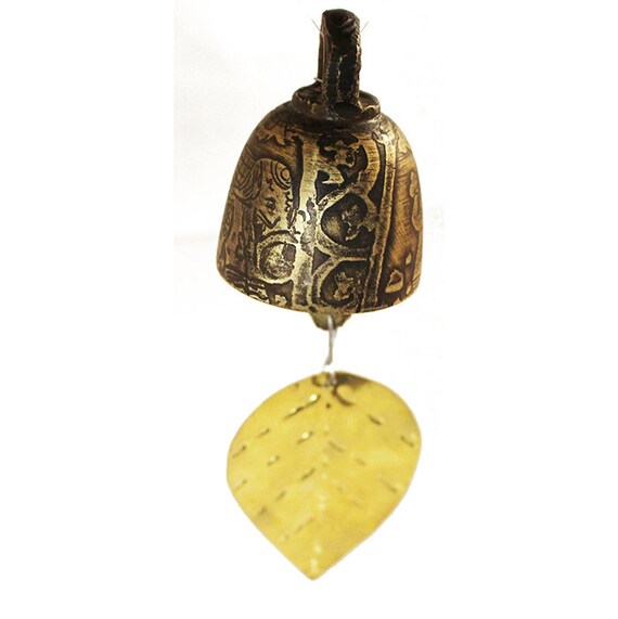 Bronze Buddhist Bell Wind Chime Burmese Bronze Buddhist Bell Wind Chime