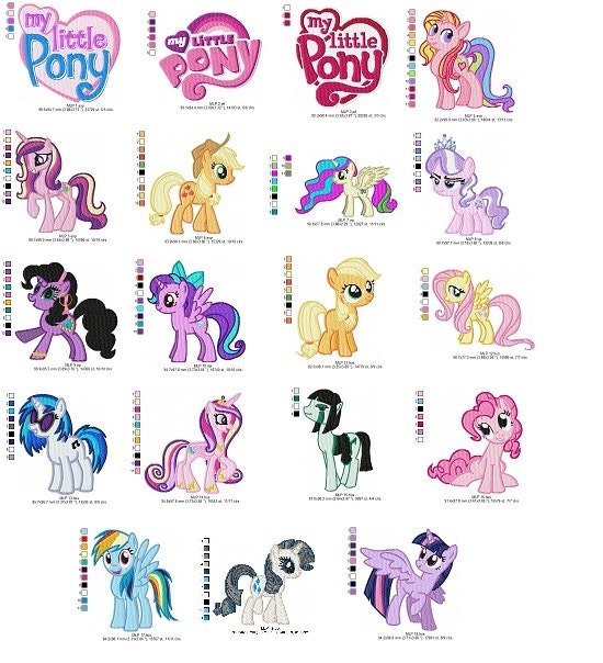 my-little-pony-embroidery-collection