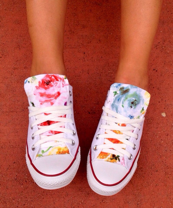 converse summer floral