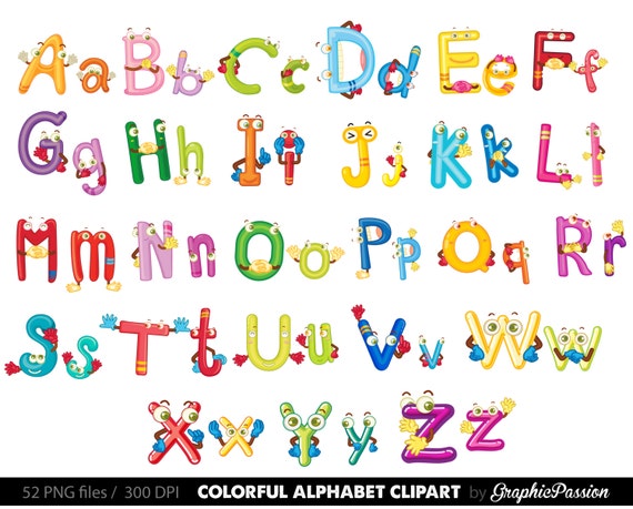 funny alphabet clipart - photo #13