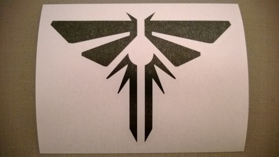 The Last Of Us Firefly Fireflies Logo 4x5 Vinyl