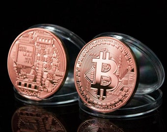 3pcs Physical Bitcoins Copper 1oz Bitcoin BTC Coin not Casascius