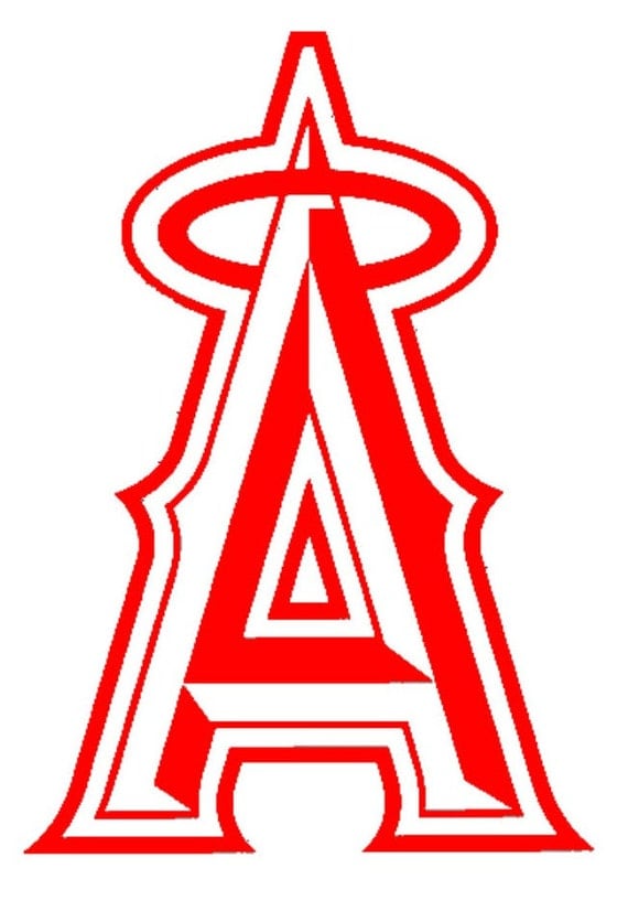 MLB Los Angeles Angels Car/Truck Decal Can be by DownHomeGraphic