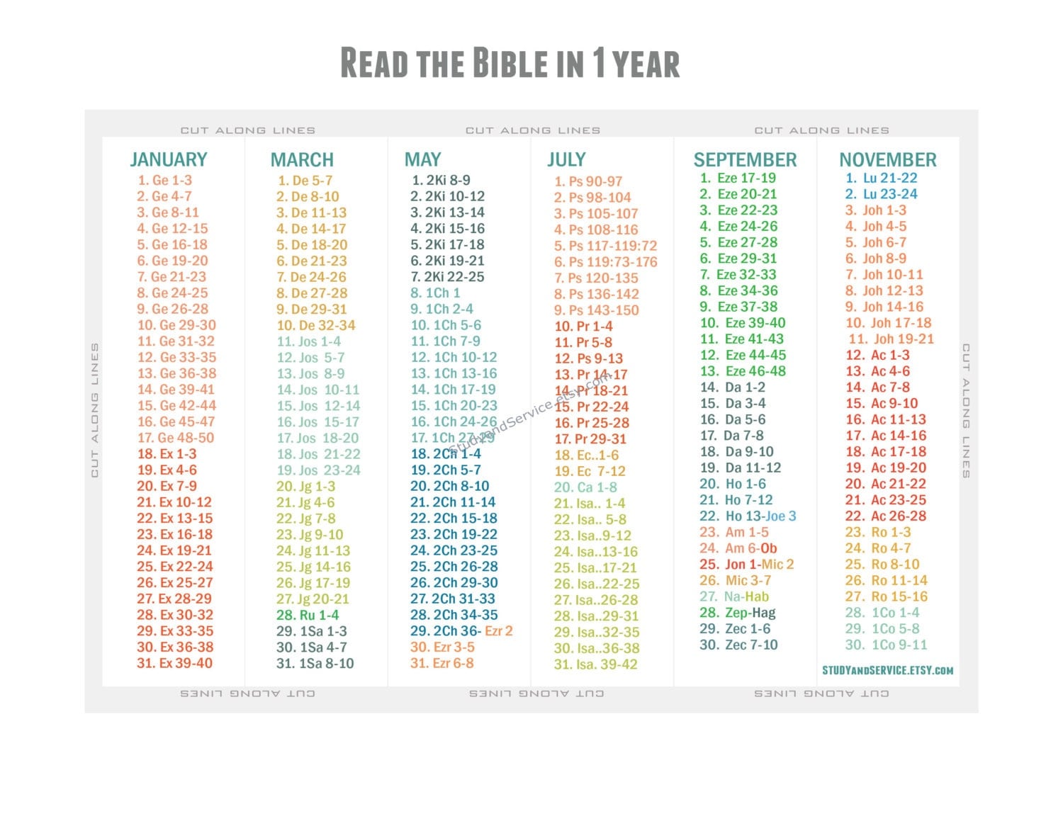 Read The Bible In A Year Jw