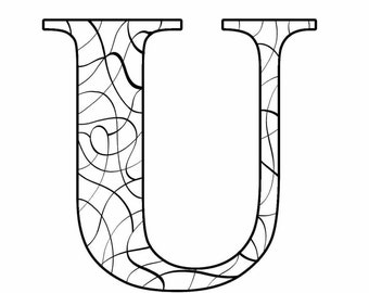 Popular items for uppercase u on Etsy