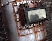Bioshock 2 - splicer welding helmet - hand painted - modified