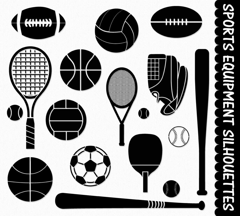 Download Sports Equipment Clip Art Graphics Sport Clipart Scrapbook