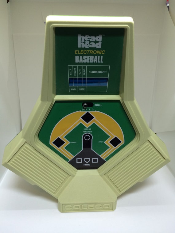 Coleco Head to Head Electronic Baseball game 1980