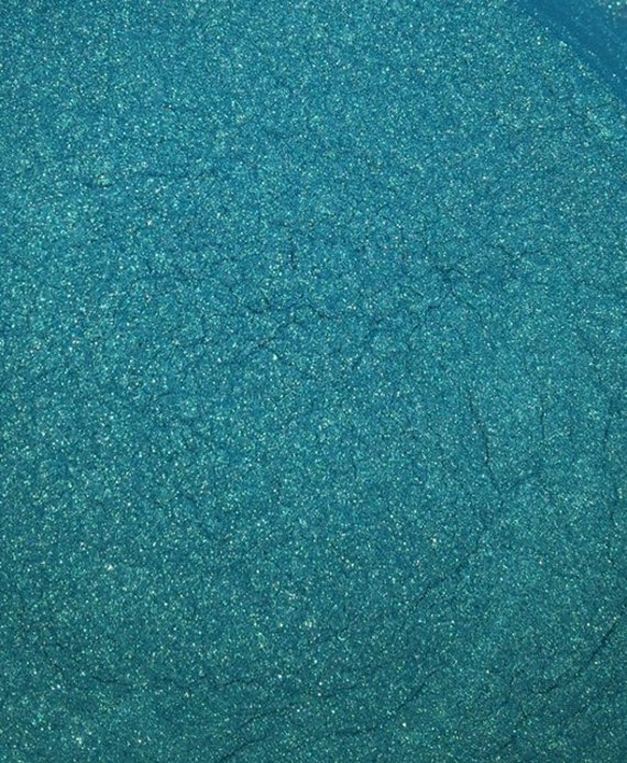 Blue / Green Aqua Mica Pigment Cosmetic Grade by ColorCraze2000