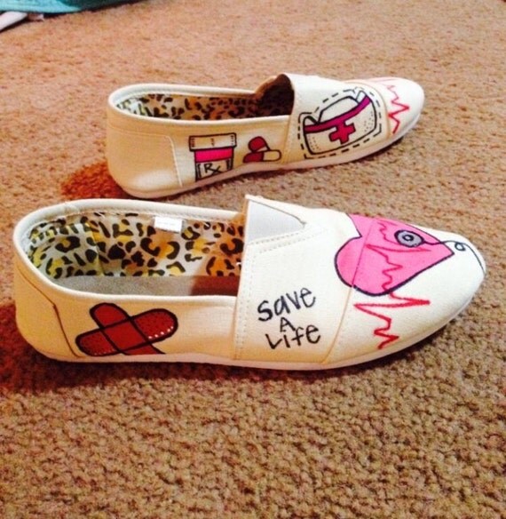 Womens Canvas Nursing/STNA/Physician Shoes