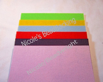 BeadBacking Nicole's BeadBacking NBB 12x9 pack of 6 Bead Embroidery Soutchae Beading NBB