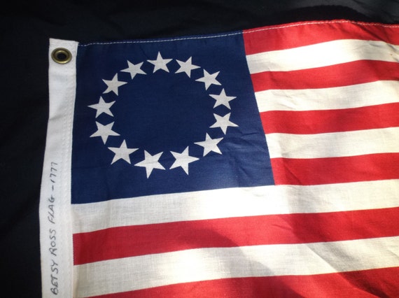 Vintage 13-Star Betsy Ross Flag by saltsmansoap on Etsy