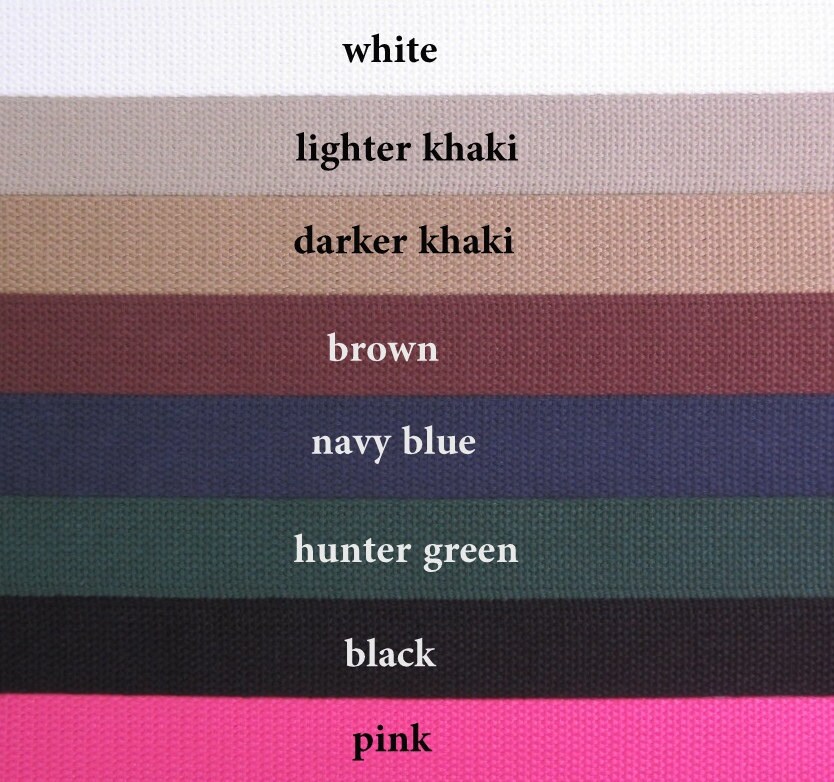 Women's Golf Belt / Khaki D Ring Belt / Golf Ribbon Belt