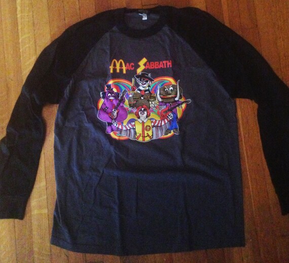 mac sabbath t shirt