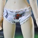30% OFF! BJD Panties Tattoo Print for MSD Dollfie Unoa Iplehouse Doll Chateau