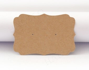 45 pcs Earrings Cards, Display Card,Packaging,Blank Design tag 2.4 inch muticolor -- Choose your color (PC001)