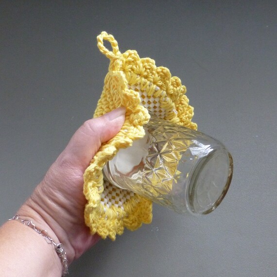 Items similar to Jar Gripper Opener Lids Caps Kitchen Helper Crochet