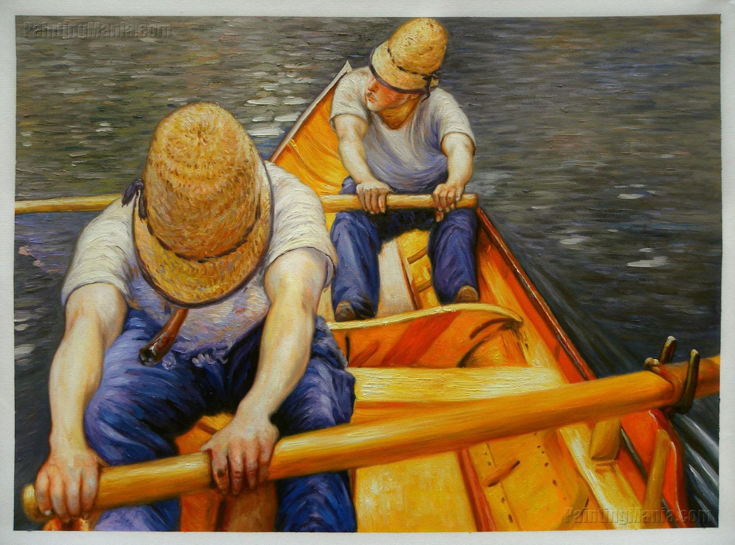 Oarsmen Gustave Caillebotte handpainted oil painting