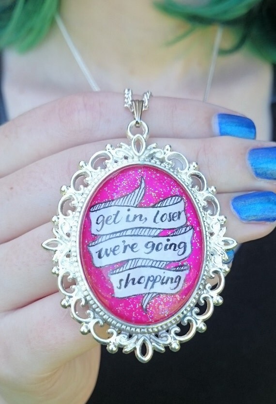 Mean Girls Large Cameo Necklace