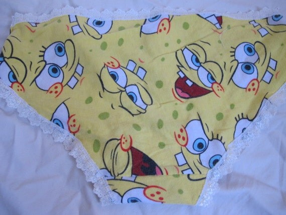 spongebob bra and panties