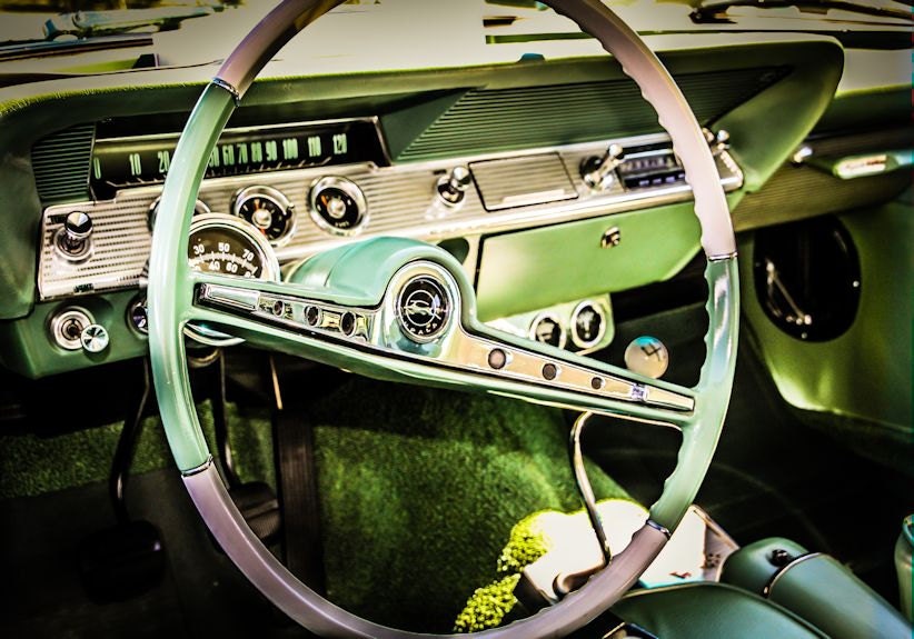 1962 Chevrolet Impala Steering Wheel Car Photography