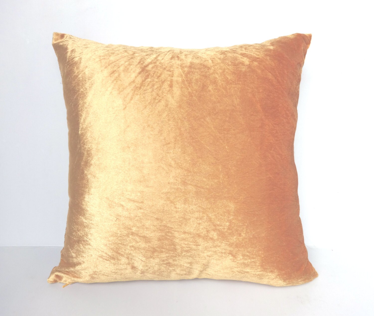 Gold velvet pillow cover 18 inch Festive Pillow Cover