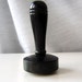 SALE - Antique Black Wood Darning Mushroom for Socks and Handknits