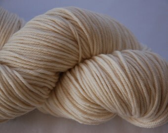 Un-dyed: Studio June Yarn Andrea Mae DK, Superwash Merino, DK/Light Worsted Weight