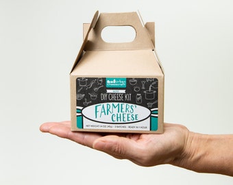 Mini DIY Farmers' Cheese Kit- 3-5 batches (cow milk)