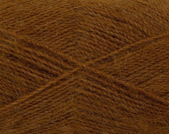 Brown - Angora/Acrylic Sock Knitting Yarn, 100 grams