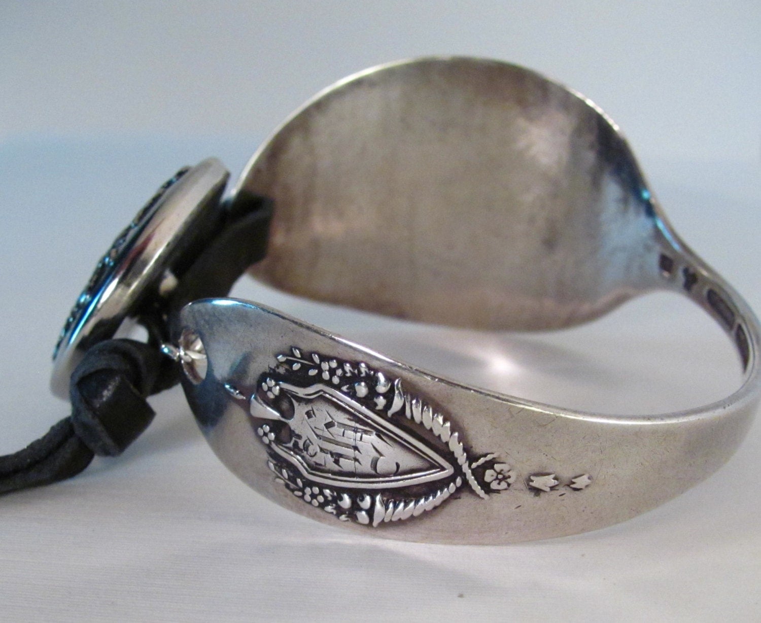 Sterling Silver Spoon Bracelet Handmade Jewelry Monogrammed