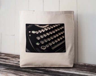 Schmucks with Underwoods - Tote Bag - Black or Natural Canvas Bag - Carryall Tote - School Bag