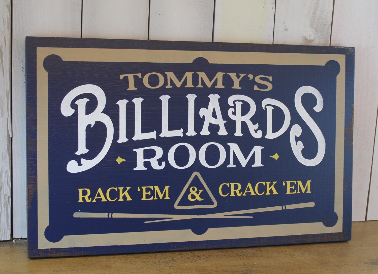 Personalized Billiards Room Sign/Man by WorldsSweetestSigns