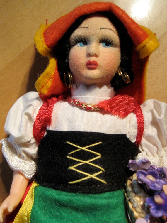 Vintage MAGIS Doll made in Rome Italy by VintageGoodThings on Etsy