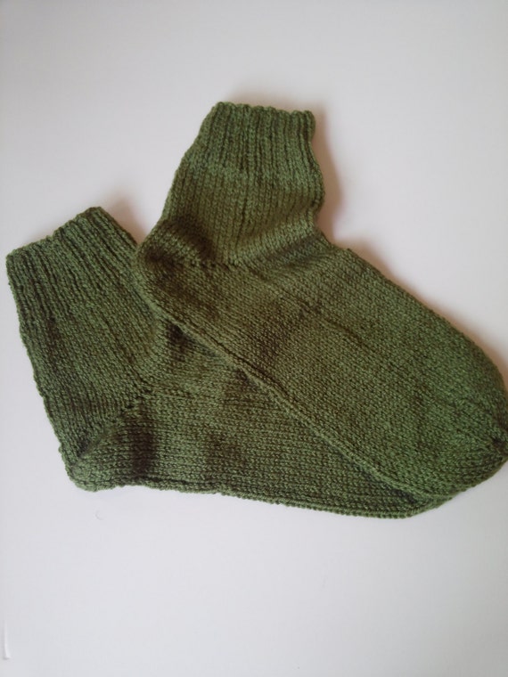 Women's Ankle Socks in Sage Green