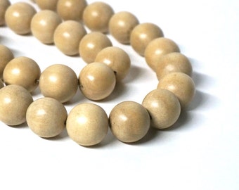 natural wood beads, 20mm round eco-friendly wooden beads (1043R)