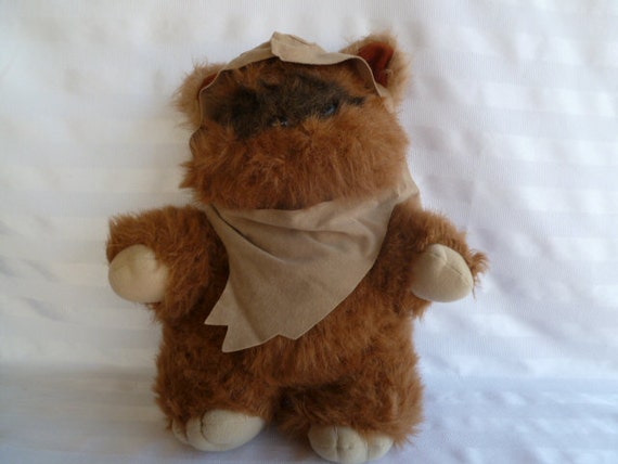 ewok stuffed animal 1983