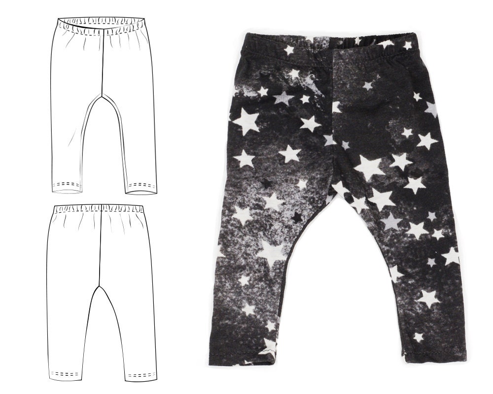 Baby Leggings Pattern Nz | baby leggings pattern pdf instant download sizes preemie to Baby Leggings Pattern Nz | baby leggings pattern pdf instant download sizes preemie to