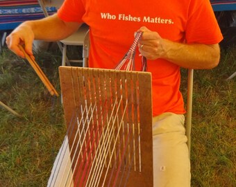 Weave Like it's 1699 - Rigid Heddle Tape Loom - with Warp