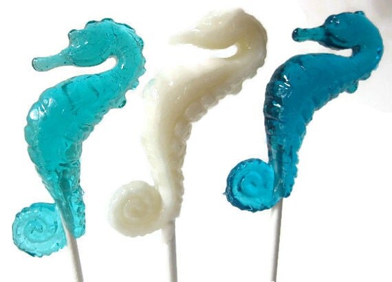 Sea Horse Lollipops 1/2 dozen Il_570xn