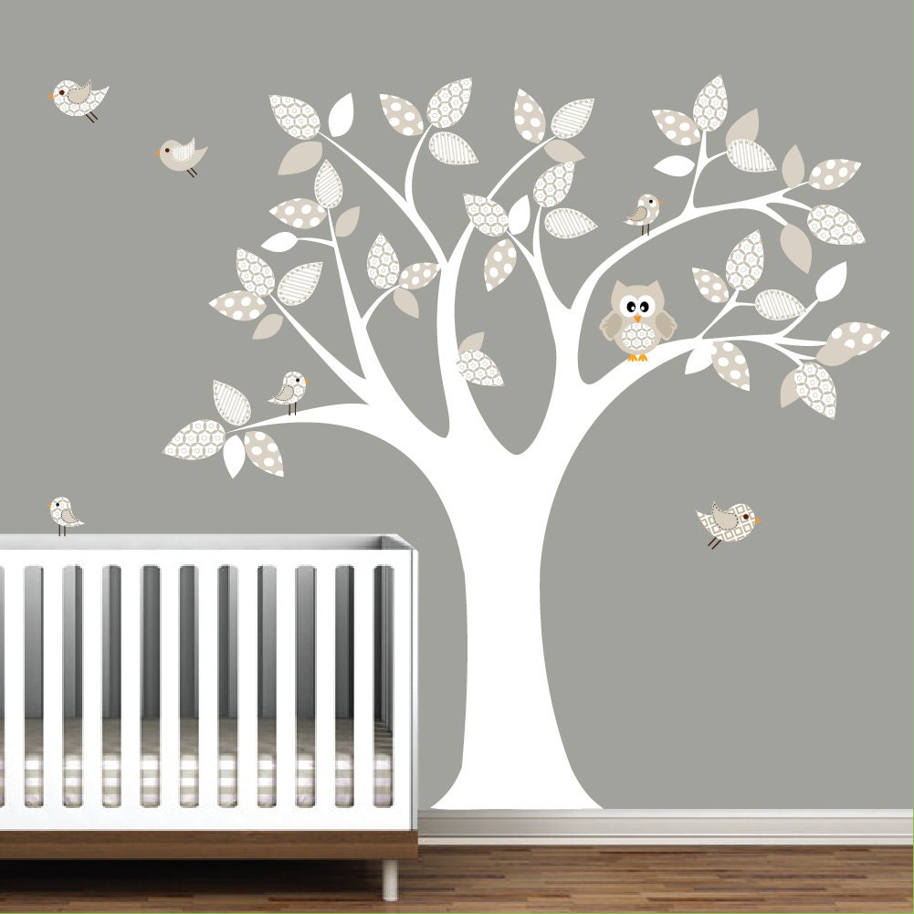 Nursery Wall Decal Stickers Children Wall Decal Tree wall