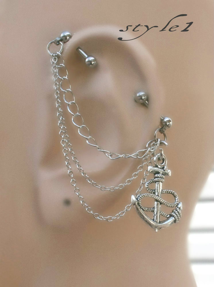 Industrial Barbell Industrial piercing Jewelry by triballook